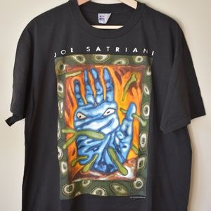 X-RARE 1990 Joe Satriani Shirt - Donny Hunt Artist